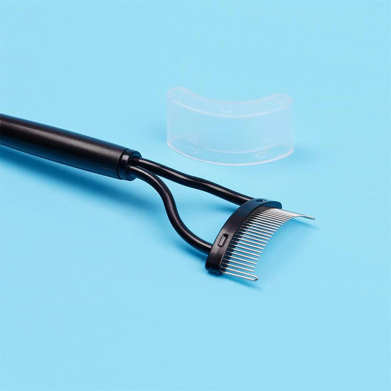 Docolor Eyelash Comb Curler Makeup Lash Separator Mascara Applicator Beauty Cosmetic Tool Eyewrinkles Metal Curl Accessories