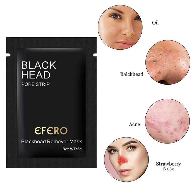 Blackhead Mask Black Mask for Face Nose Remove Blackhead Peeling Mask Pore Strip Cleanser Blackhead Mask Acne Spot Treatment