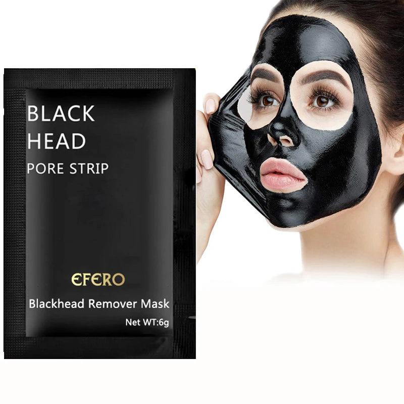 Blackhead Mask Black Mask for Face Nose Remove Blackhead Peeling Mask Pore Strip Cleanser Blackhead Mask Acne Spot Treatment