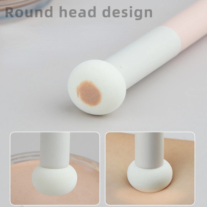 Concealer Brush Mushroom Sponge Head Professional Lip Cosmetic Makeup Brush Face Foundation Blending Beauty Women Make Up Tools